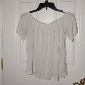 Off the shoulder T-shirt